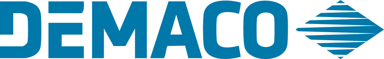 Demaco - Smaller text Blue no Tagline